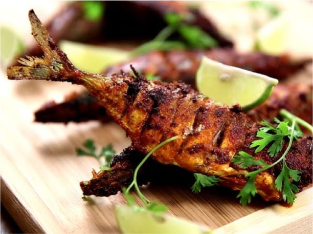 Indian mackerel (Rastrelliger kanagurta), fresh — photograph